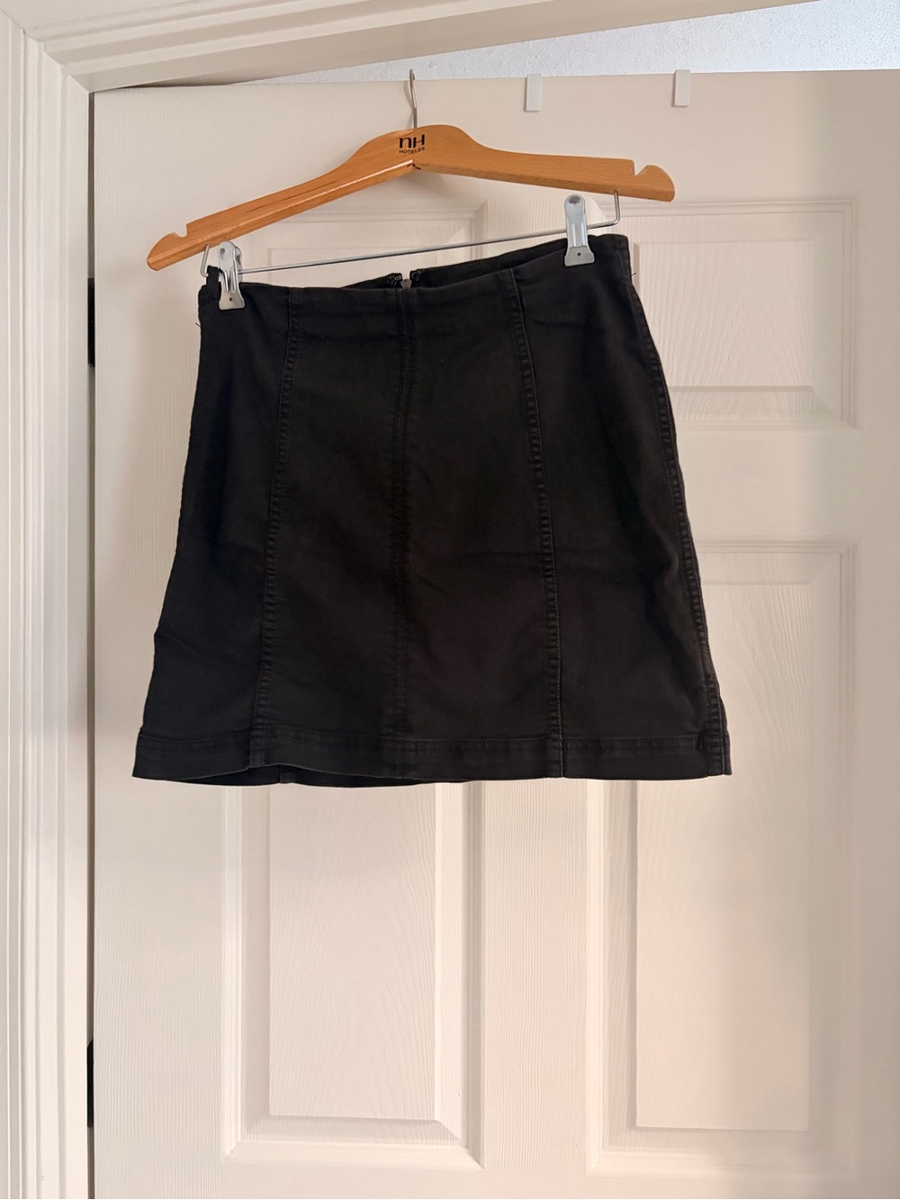 Black Women’s A-Line Mini Skirt Free People